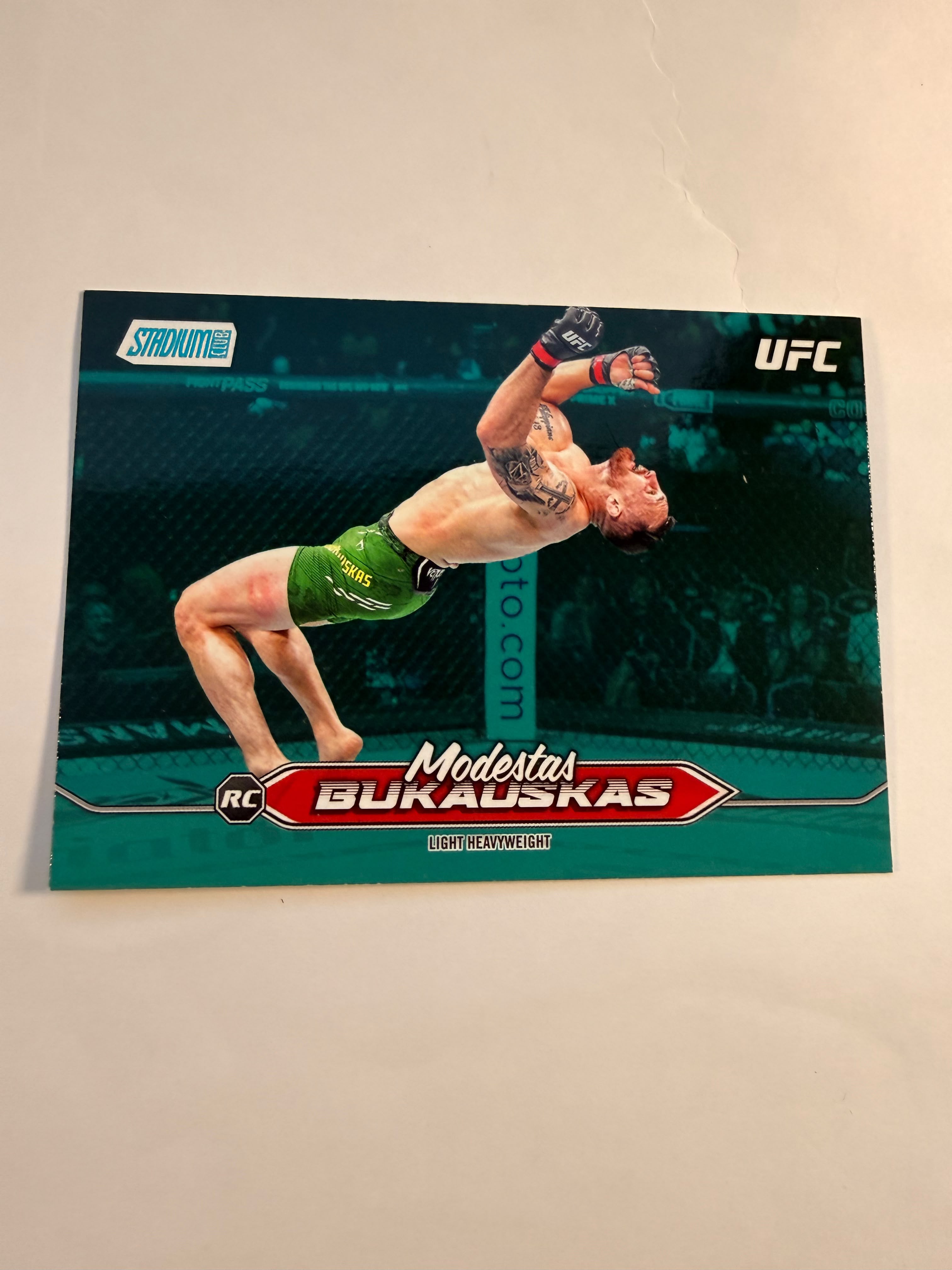 Modestas Bukauskas 2025 Stadium Club UFC #35